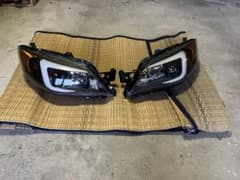 GRB GVB GRF GVF インプレッサ STI コの字 社外ヘッドライトのサムネイル
