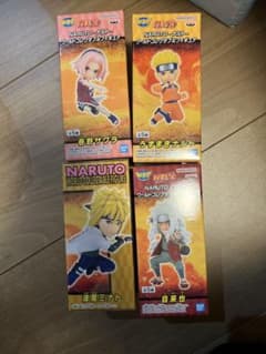 NARUTO 워코레 4체 세트