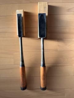 大工道具 ノミ 2本セット 鑿 DIY 木工 職人用 バラ売り可 - メルカリ
