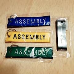 星野源 Assembly フライトタグ 3色セットのサムネイル