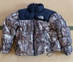超レア】THE NORTH FACE ヌプシダウンジャケット リアルツリー柄