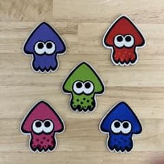 Splatoon Patch Set - Squid Game - Perfect for School/Kindergarten Preparations - Embroidery - Nintendo