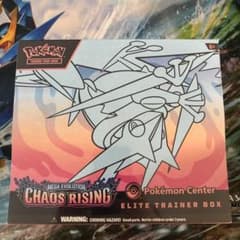 Chaos Rising ETB 海外ポケモンセンター限定 エリートトレーナー 