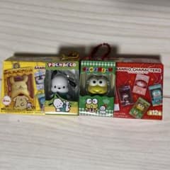 サンリオチョコボックスストラップ 2個セット ポチャッコ・ケロケロケロッピのサムネイル