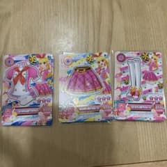 アイカツカード 3枚セット ピンクトルテコーデのサムネイル