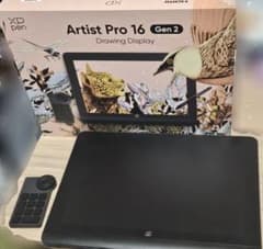 【美品】XP-PEN Artist Pro 16 Gen2 フェルト芯付き 美品】XP-PEN Artist Pro 16 Gen2 フェルト芯付き - メルカリ
