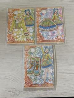 アイカツ アンコール イエローブロッサムコーデ 3枚セットのサムネイル