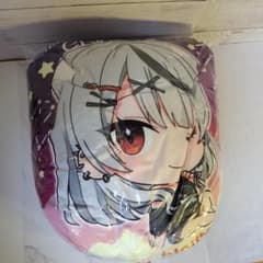 新品/未開封　ホロライブ 沙花叉クロヱ ラウンドクッションのサムネイル