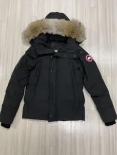 【美品】カナダグース ダウンジャケットウィンダム ブラックのサムネイル