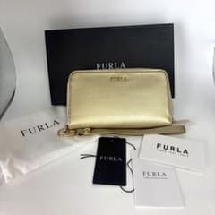 ロ*オ様 わけあり美品 FURLA フルラ ゴールドのサムネイル