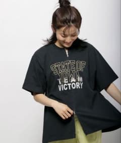 ニコアンド アソートプリントダブルZIPTシャツのサムネイル