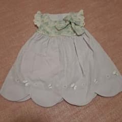 SLAP SLIP 花柄リボンワンピース 90cmのサムネイル