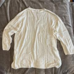LEPSIM 透けニット ホワイト Fサイズのサムネイル