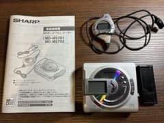 SHARP シャープ MDプレイヤー MD-MS701 シルバー - メルカリ