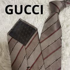 グッチ ネクタイ ハイブランド GG柄 シェリーライン インター