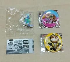 【商品説明必読】パウ・パトロール　フィギュアキーチェーン　GIGO　缶バッジのサムネイル