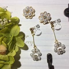 なな様専用＊ハンドメイド イヤリングのサムネイル