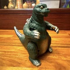 당시 물건 반다이 RC 고질라 1988년 일본제 정크 동작 미확인 본체만