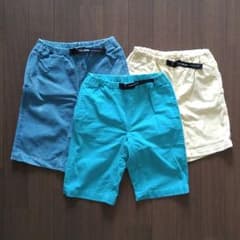 fith★ハーフパンツ140★3点セット★デニム&ダンガリーのサムネイル