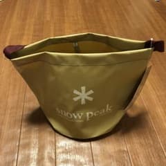 【新品未使用品】スノーピーク キャンプバケツのサムネイル