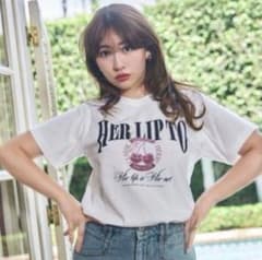 Herlipto ハーリップトゥチェリーTシャツCherry Tee ホワイトのサムネイル