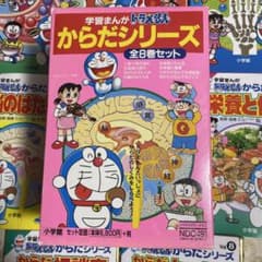 6月30日までの出品 学習まんが ドラえもん 人間のからだシリーズ 全8巻セットのサムネイル