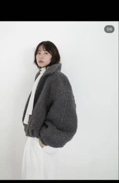 CLANE BALLOON BOA BLOUSON GRAY 1番のサムネイル