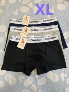 Calvin Klein ボクサーパンツ 3枚セット XLサイズ　人気のサムネイル