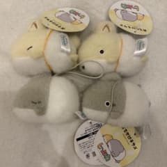 おでかけ子ザメ しーぷわ ベビー お手玉マスコット 4個