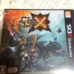 3ds本体とモンハンクロスのサムネイル