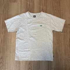 adidas トレフォイル刺繍 Tシャツ グレーのサムネイル