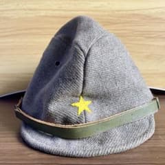 日本軍 実物 略帽 中 デッドストック品 陸軍 サイズ約57センチ 昭和の日☆限定出品 デッドストック 日本軍 下士官兵用 略帽 戦闘帽 大