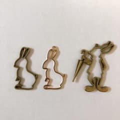 レジンパーツ　レジン枠　うさぎのサムネイル