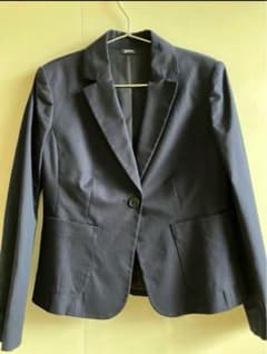 JIL SANDER ネイビー テーラードジャケットのサムネイル