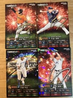 え*ん様 プロ野球チップス プロスピ パラレル レア キラ平良 万波 坂本勇人のサムネイル