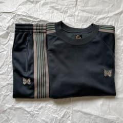 セットアップ スウェット グリーン ベージュ ニードルス ニードルズ 