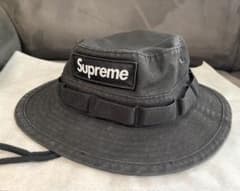 美品】シュプリーム Military Boonie - メルカリ