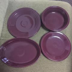 fiesta食器4点 クラレットカラー | Mercari