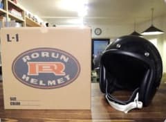 RORUN HELMET L-1ジェットヘルメットS/M RORUN HELMET L-1 ジェットヘルメット ブラック Lサイズ - メルカリ