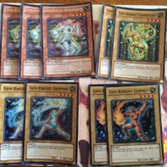 遊戯王 ジェムナイトセット 英語版のサムネイル