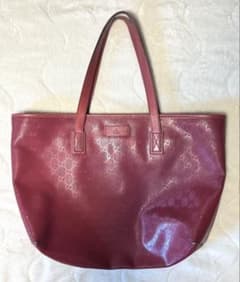 GUCCI グッチ インプリメ GGスプリーム トートバッグ 赤 - メルカリ