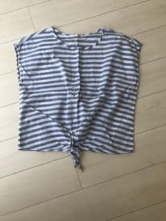 ボーダー　トップス　LLのサムネイル