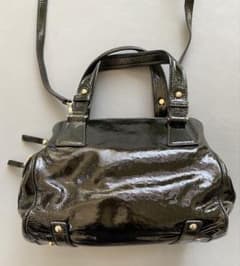 ✨極美品✨Max Mara エナメル 2way ハンドバック パテントレザー 
