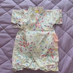 甚平 ロンパース 女の子 70cmのサムネイル