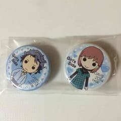 ペア缶バッジ（設楽聖司先輩&主人公バンビのサムネイル