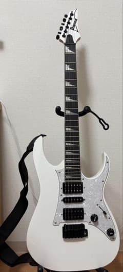 Ibanez rgv250 エレキギター ホワイト チューナー 弦 クリーナー Ibanez rgv250 エレキギター ホワイト チューナー 弦 クリーナー