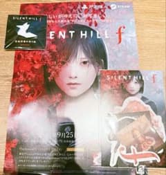 サイレントヒルf TGS2025ノベルティ 愚痴供養の折り紙 ピンズ ピンバッジ TGS2025 東京ゲームショウ サイレントヒル f ピンバッジ 折り紙