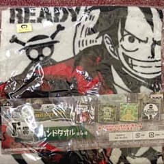 ONE PIECE 밀리터리 스타일 루피 핸드 타올