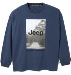 ジープ(Jeep) Tシャツ 長袖 フロント フォト ロングスリーブのサムネイル