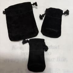 CHROME HEARTS スエード調 アクセサリー巾着袋 4枚セット ☆CHROME HEARTS☆ アクセサリー巾着 3点セット ④ - メルカリ